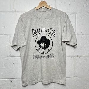 Vintage David Allan Coe “If That Aint Country You Can Kiss My Ass” Tee